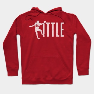 George Kittle San Francisco Silhouette Name Hoodie